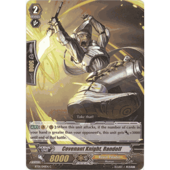 BT01/041EN C COVENANT KNIGHT, RANDOLF Cardfight Vanguard Volume 1 TCG Common Card