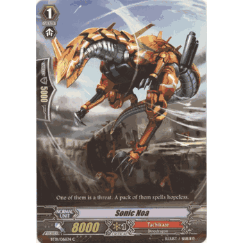 BT01/066EN C SONIC NOA Cardfight Vanguard Volume 1 TCG Common Card