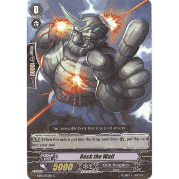 BT01/073EN C ROCK THE WALL Cardfight Vanguard Volume 1 TCG Common Card