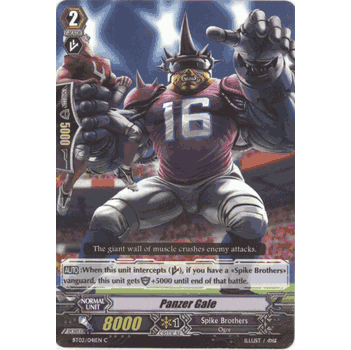 BT02/041EN C PANZER GALE Cardfight Vanguard Volume 2 TCG Common Card
