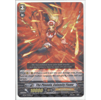 BT06/023EN THE PHOENIX, CALAMITY FLAME Cardfight Vanguard Volume 6 Breaker of Limits Rare (R) Foil Card