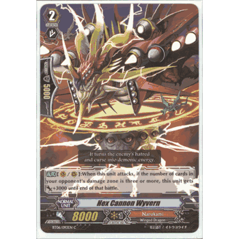 BT06/093EN HEX CANNON WYVERN Cardfight Vanguard Volume 6 Breaker of Limits Common (C) Card