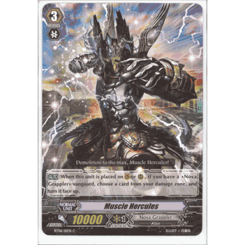 BT06/111EN MUSCLE HERCULES Cardfight Vanguard Volume 6 Breaker of Limits Common (C) Card