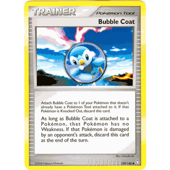 BUBBLE COAT Pokemon Legends Awakened Uncommon Card # 129