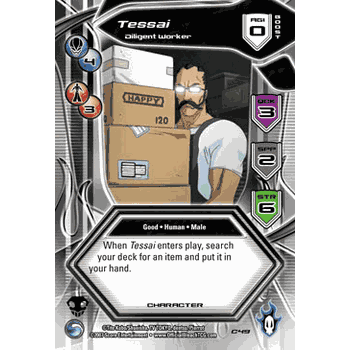 C49 Tessai - Diligent Worker Bleach TCG Trading Card