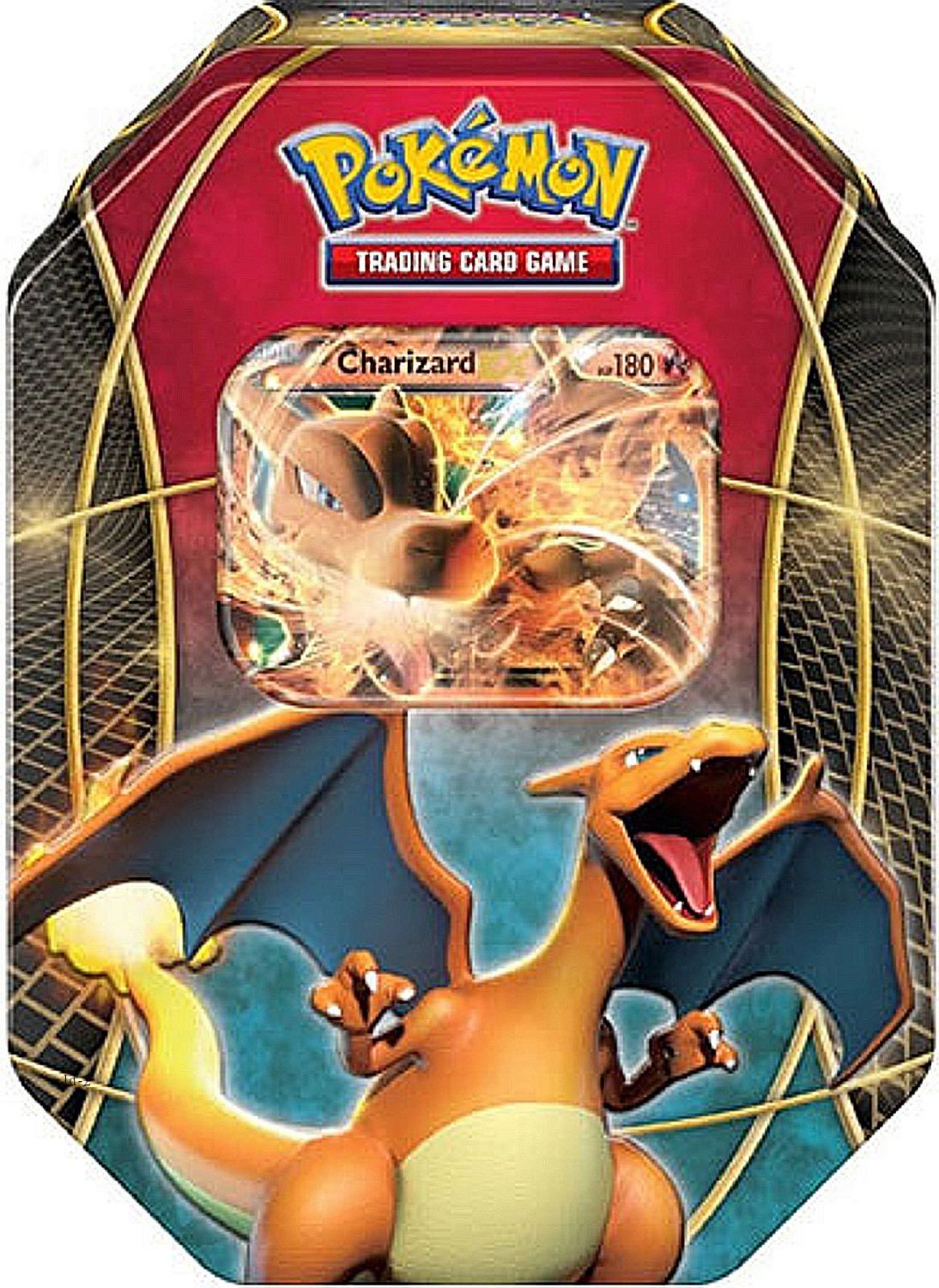 CHARIZARD EX Pokemon Sealed Collector Tin Set 2014 Fall Holiday Tins  Release Series