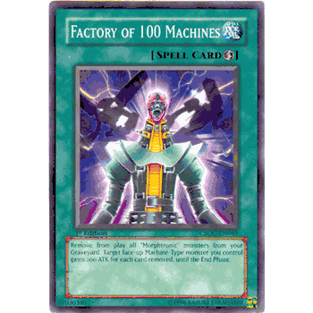 CSOC-EN049 Factory of 100 Machines Yugioh 5D's Common Card