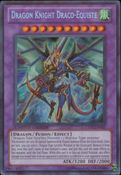 CT07-EN003 DRAGON KNIGHT DRACO-EQUISTE Limited Edition Secret Rare Holofoil Yugioh Promo Card