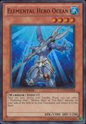 CT07-EN018 ELEMENTAL HERO OCEAN Limited Edition Super Rare Holofoil Yugioh Promo Card