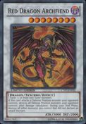 CT07-EN025 RED DRAGON ARCHFIEND Limited Edition Super Rare Holofoil Yugioh Promo Card