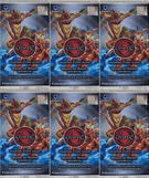 DAWN OF PERIM (UNLIMITED EDITION) Chaotic Trading Card Game SIX BOOSTER PACK LOT with each pack containing 9 Chaotic Cards