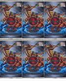 DAWN OF PERIM (UNLIMITED EDITION) Chaotic Trading Card Game SIX BOOSTER PACK LOT with each pack containing 9 Chaotic Cards