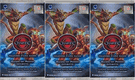 DAWN OF PERIM (UNLIMITED EDITION) Chaotic Trading Card Game THREE BOOSTER PACK LOT with each pack containing 9 Chaotic Cards
