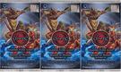 DAWN OF PERIM (UNLIMITED EDITION) Chaotic Trading Card Game THREE BOOSTER PACK LOT with each pack containing 9 Chaotic Cards