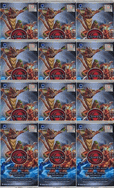 DAWN OF PERIM (UNLIMITED EDITION) Chaotic Trading Card Game TWELVE BOOSTER PACK LOT with each pack containing 9 Chaotic Cards