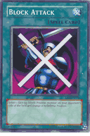 DB2 - EN078 Block Attack Common Yugioh Card