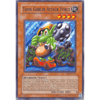 DB2 - EN117 Toon Goblin Attack Force Common Yugioh Card