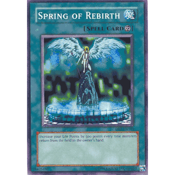 DB2 - EN185 Spring of Rebirth Common Yugioh Card