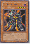 DCR - 014 Des Feral Imp Dark Crisis Yugioh Rare Card