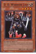 DCR - 027 D. D. Warrior Lady Dark Crisis Yugioh Super Rare Card