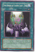 DCR - 037 Twin Swords of Flashing Light - Tryce Dark Crisis Yugioh Common Card