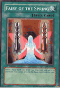 DCR - 040 Fairy of the Spring Dark Crisis Yugioh Common Card