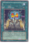 DCR - 044 Different Dimension Gate Dark Crisis Yugioh Rare Card