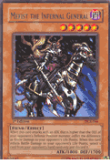 DCR - 066 Mefist the Infernal General Dark Crisis Yugioh Rare Card