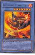 DCR - 081 Legendary Flame Lord Dark Crisis Yugioh Rare Card