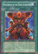 DCR - 093 Mustering of the Dark Scorpions Dark Crisis Yugioh Common Card