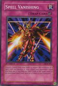 DCR - 101 Spell Vanishing Dark Crisis Yugioh Super Rare Card