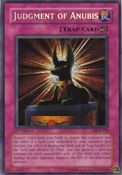 DCR - 105 Judgement of Anubis Dark Crisis Yugioh Secret Rare Card