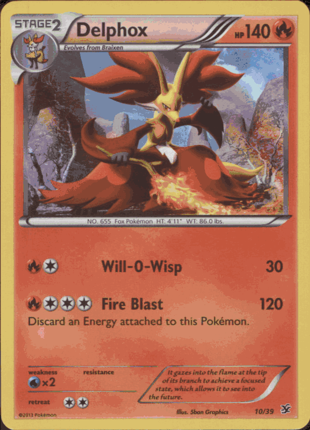 Delphox Ex Xy