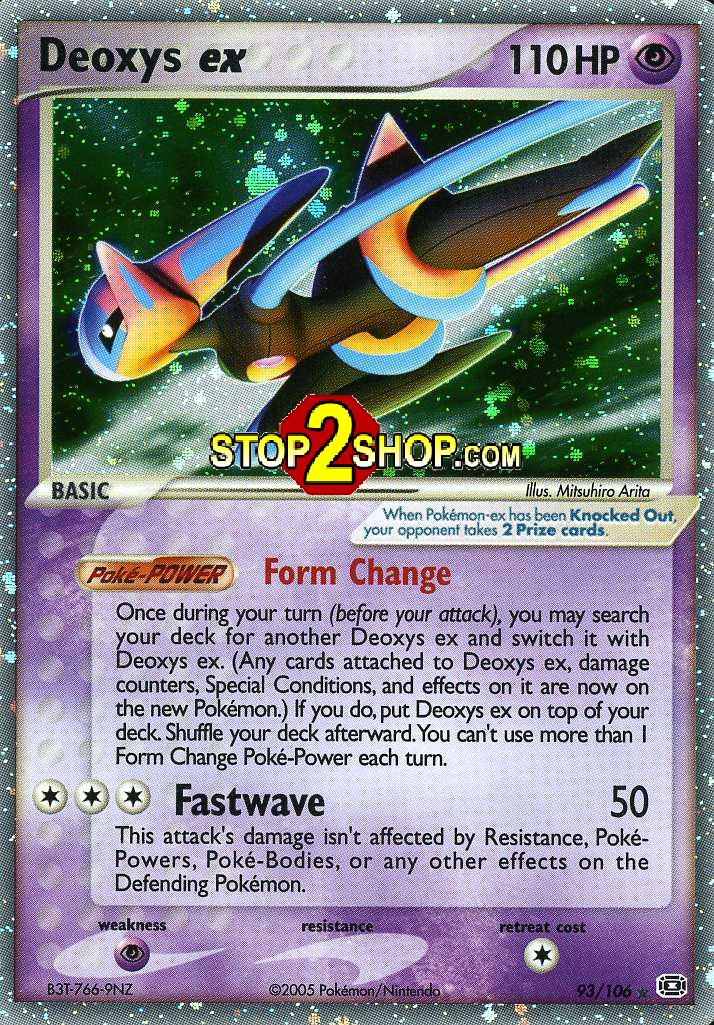 rare deoxys pokemon card The Most Expensive Deoxys Pokemon TCG Cards