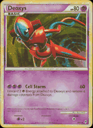 DEOXYS Holofoil Rare Call of Legends Pokemon Card # 2/95