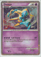 DEOXYS Shiny Legend Foil Call of Legends Pokemon Card # SL1