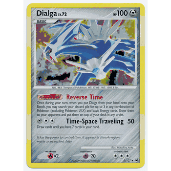 rare dialga pokemon card GX - 100/156 then put those cards on top of it in any order Origin Forme Dialga VSTAR |