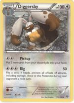 DIGGERSBY Pokemon X&Y Base Set Uncommon Card # 112/146 - Click to enlarge