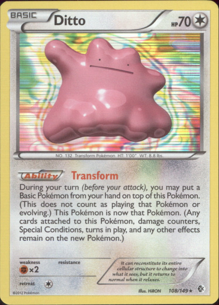 rare ditto card Ditto VMAX Ultra Rare Shining Fates 051/072, NM Pokemon Card