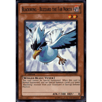 DP11-EN003 BLACKWING - BLIZZARD THE FAR NORTH Common Yugioh Card