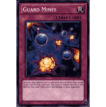 DP11-EN028 GUARD MINES Common Yugioh Card