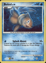 DP13 BUIZEL Diamond & Pearl Black Star Holofoil Promo DP Card - Click to enlarge
