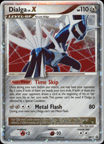 DP17 DIALGA LV.X Diamond & Pearl Black Star Holofoil Promo DP Card - Click to enlarge