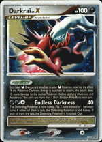 DP19 DARKRAI LV.X Diamond & Pearl Black Star Holofoil Promo DP Card - Click to enlarge