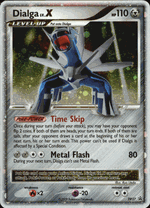 DP37 DIALGA LV.X Diamond & Pearl Black Star Holofoil Promo DP Card - Click to enlarge
