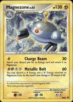 DP44 MAGNEZONE Diamond & Pearl Black Star Holofoil Promo DP Card - Click to enlarge
