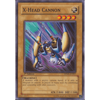 DPKB-EN007 X-HEAD CANNON Common Yugioh Card