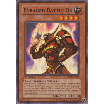 DPKB-EN018 ENRAGED BATTLE OX Common Yu-gi-oh Card
