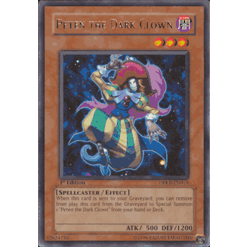 DPKB-EN019 PETEN THE DARK CLOWN Rare Yugioh Card