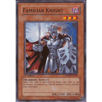 DPKB-EN020 FAMILIAR KNIGHT Common Yu-gi-oh Card